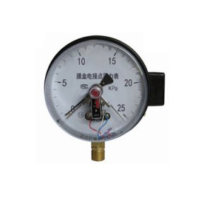 YEX膜盒電接點(diǎn)壓力表